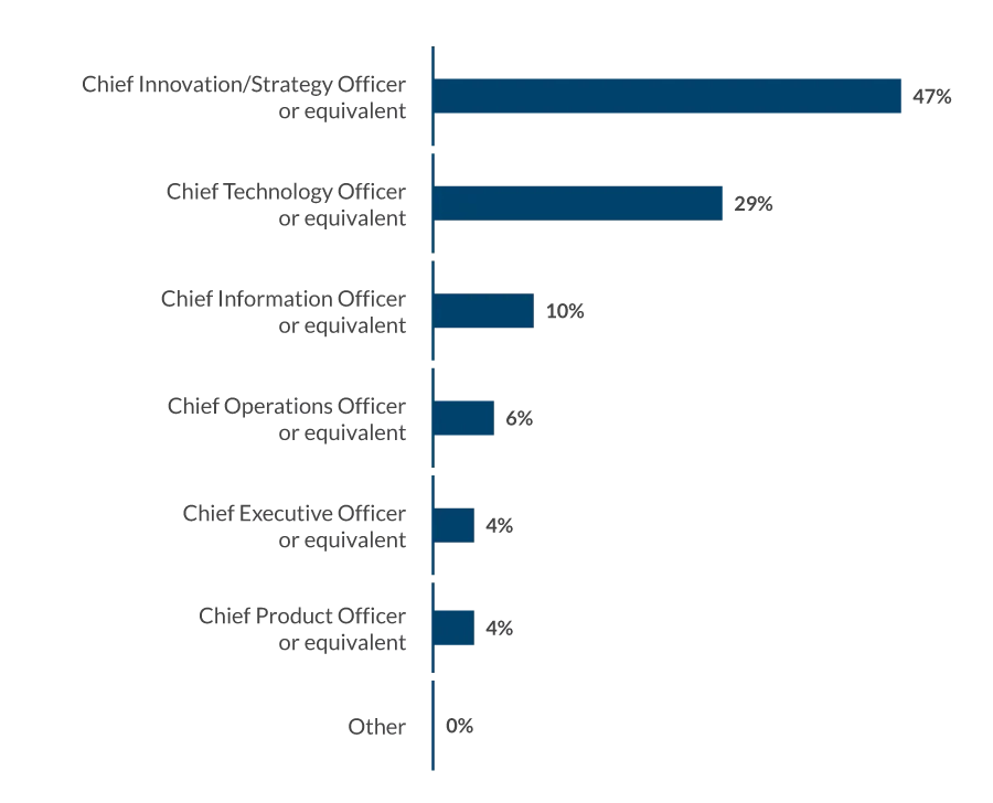 Who is the key person responsible for driving innovation at your company?